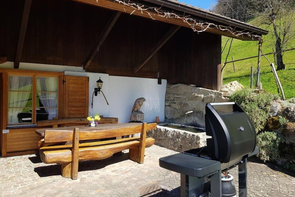 Bauernhaus Mit Charme, Traumaussicht Und Sauna Веггис Экстерьер фото